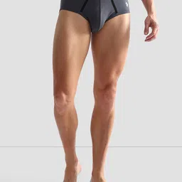 U.S. Polo Assn. Pack Of 3  Mid Rise Dual Tone Stretchable Basic Briefs OEB07-ZGN-P3 image 5