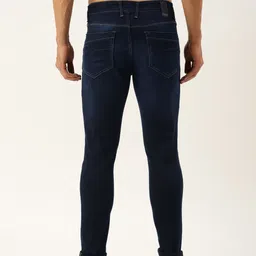 Flying Machine Men Blue Jackson Skinny Fit Low-Rise Light Fade Stretchable Jeans image 4