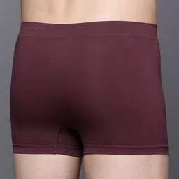 HRX by Hrithik Roshan Men Pack of 2 Seamless Trunks HRX_SS24_M_TK_KY_6321_02-H image 2