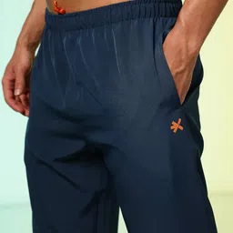 HRX By Hrithik Roshan Men Striped Training Rapid-Dry Track Pants image 3