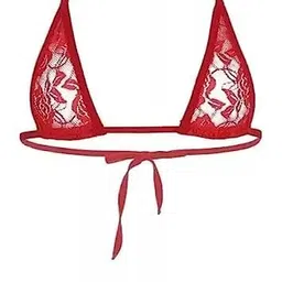 m.a.1 Flower Net Honeymoon Bikini Set, White image 1