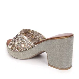 carlton london Women Regular Fit Platform Heeled Sandals image 4