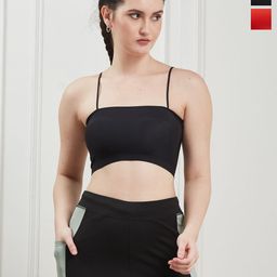 SECRETS BY ZEROKAATA Women Pack of 2 Assorted Padded Bralette Bra-picture-38