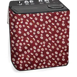 The Furnishing Tree Brown PVC Washing Machine Covers-picture-35