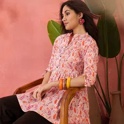 Sangria Printed Short Tops-picture-21