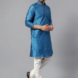 Latest Chikan Garments Floral Regular Kurta With Churidar image 2