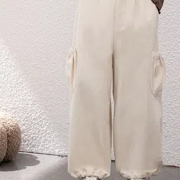 LULU & SKY Girls Loose Fit High-Rise Trousers-picture-13