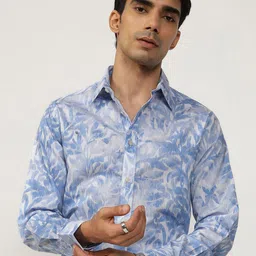 Andamen Men Premium Floral Opaque Printed Casual Shirt-picture-16