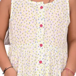 Megha Overseas Polka Dot Print A-Line Dress image 5