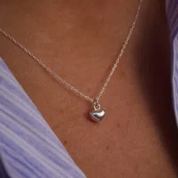 Tipsy closet Silver-Plated Stainless Steel Necklace image 2