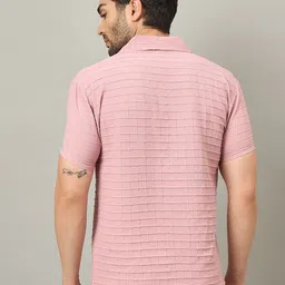 REPRISE Micro Checked Spread Collar Casual Shirt image 2