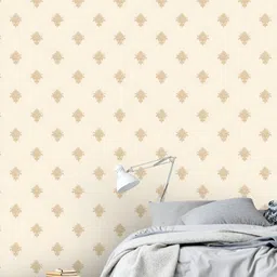 Fedora Wallpapers Cream & Brown 3D Printed Waterproof Wallpaper-image-13