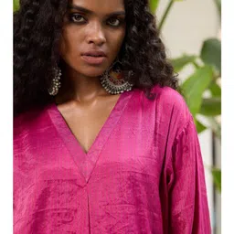 RAAS LIFE V-Neck Tunic & Balloon Pants Co-Ords image 5