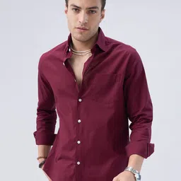 VASTRADO Men Classic Slim Fit Casual Shirt-image-18