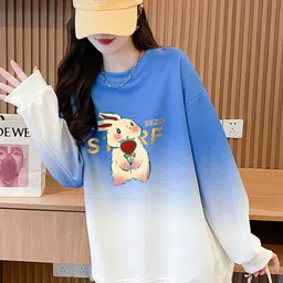 JC Mode Women Printed Pullover Sweatshirt image 2