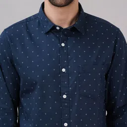 Sand Dunes Men Conversational Printed Spread Collar Casual Shirt image 3