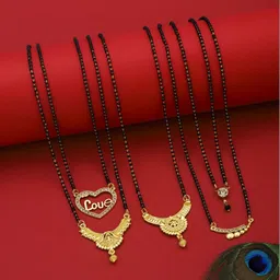 VEMISHTI Gold-Plated Mangalsutra-picture-29