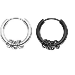 atraer HOUSEOFTRENDZZ Contemporary Half Hoop Earrings-picture-39