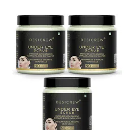 Desi Crew Set Of 3 Under Eye Scrub- 100g Each image 1