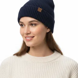 iSWEVEN Unisex Woollen Beanie image 4
