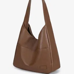 StyleCast Women Solid Structured Hobo Bag image 3