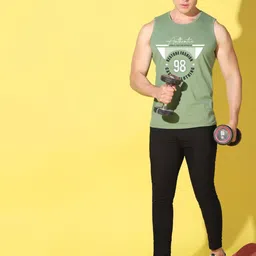 WOOSTRO Men Typography 2 Printed Pockets Slim Fit T-shirt image 5