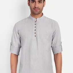Springberry Men Indie Florals Kurta-picture-13
