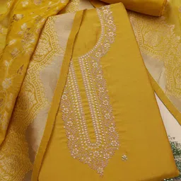 Soch Embroidered Unstitched Dress Material-image-77