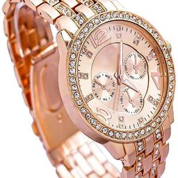 FIMBUL Women Dial & Stainless Steel Straps Analogue Automatic Watch Watch-D5-RG02-picture-4