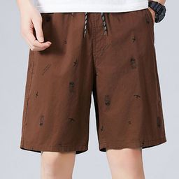 StyleCast x Revolte Men Graphic Printed Regular Fit Mid Rise Regular Shorts-picture-36