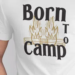 Seekbuylove Typography Printed Round Neck Bio Finish Cotton T-shirt image 2