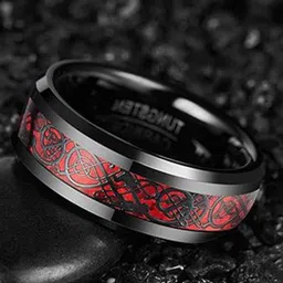 Lila Unisex Dragon Shaped Thumb Finger Ring image 1