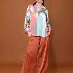 Tamiska By Narendra Kumar Print Top image 5