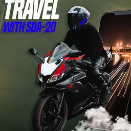 Steelbird Men Anti-Scratch ISI Certified Flip Up Motorbike Helmet image 4