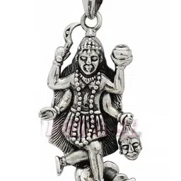 RAVIOUR LIFESTYLE Unisex Silver Pendant-picture-21