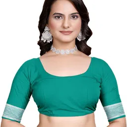 KANOODA Woven Design Zari Silk Blend Handloom Saree image 4