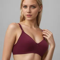 Eden Women Pack Of 2 Medium Coverage T-shirt Bra image 5