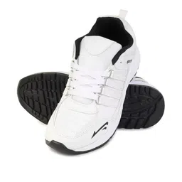 DRACKFOOT Men Mesh Lace-Ups White Casual Shoes image 2