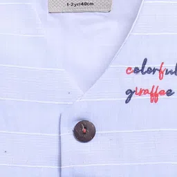 LITTLE COLLARS Boys T-shirt and Shirt with Shorts image 3