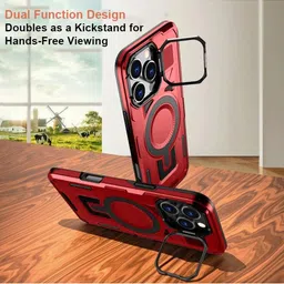 Luxury Kase Solid Printed iPhone 16 Pro Max Back Case Mobile Accessories image 3