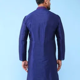 AURIK Mandarin Collar Straight Kurta image 3