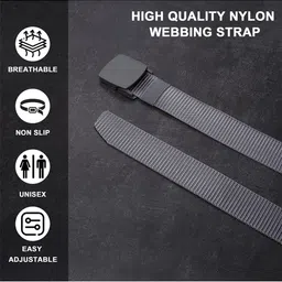 HENEDA Men Pack Of 2 Woven Design Belt image 2