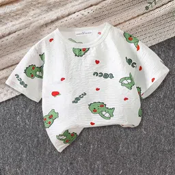 FOREVER FRIDAY Boys Graphic Printed T-shirt with Shorts image 5