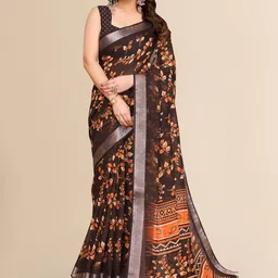 Moda Rapido Floral Printed Saree-picture-29