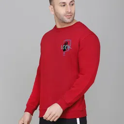 MINISTRY OF FRIENDS Graphic Printed Round Neck Pullover Sweatshirt image 3