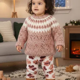 Nicsy Kids Pack Of 3 Printed Mid-Rise Track Pants image 4