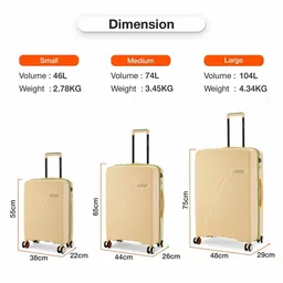 Nasher Miles Montreal Hard-Sided Cabin Trolley Bag image 4