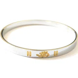 Vaiseema Men Stainless Steel Silver-Plated Bangle-Style Bracelet-picture-13