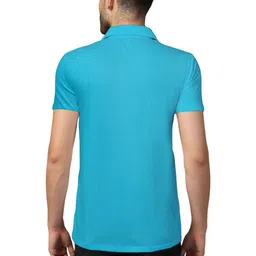 Blisstone Men Captain America Printed Polo Collar T-shirt image 2