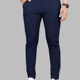 Moda Rapido Men Textured Tailored Regular Fit Trousers-picture-20